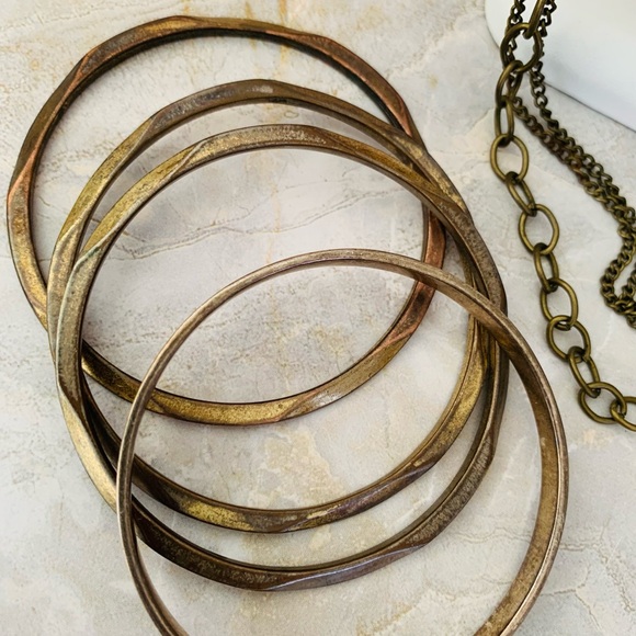 🔥#24 Brass Jewelry Set - Picture 3 of 9